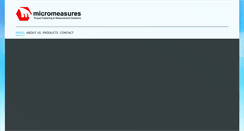 Desktop Screenshot of micromeasures.com